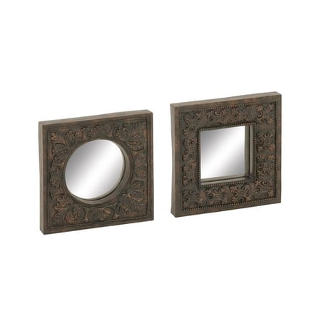Ingenious Set Of 2 Mirror Wall Decor - Walmart.com - Walmart.com