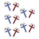 thumbnail image 5 of 10 pines de solapa con cruz para fiesta de primera comunión, insignia cristiana religiosa, broche de aleación de zinc, ideal como recuerdo para hombres y mujeres., 5 of 8