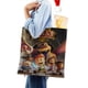 thumbnail image 4 of Max & the Midknights Bolso de tela con estampado de lienzo para mujer, bolsa de compras reutilizable y estética, con cremallera interior, regalo para mujer,38*45cm., 4 of 6
