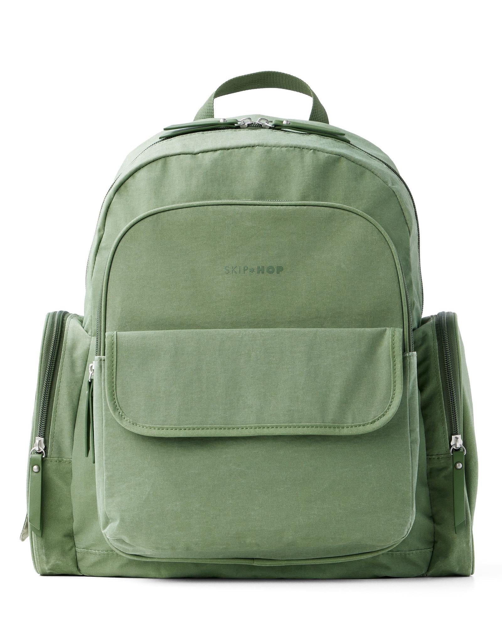 Skip Hop Forma Next Diaper Backpack, Grey, Water-Repellent, Multi