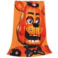thumbnail image 6 of Lsque Five Nights At Freddy'S Pattern Fuzzy Fleece Throw Blanket Extra Large,Super Soft,Fluffy and Warm Blankets for Couch,Bed,All Season Use (60"x50"), 6 of 7
