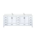 thumbnail image 2 of White Double Bath Vanity 84" - Quartz Top, Faucet, Soft Close Doors, Scratch And Stain , 2 Cabinets, 14 Drawers For Storage With Top & Faucet Drawers, Interior, 2 of 7