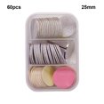 thumbnail image 2 of Xingzhi Three Compartment Box For Easy Storage Of Pedicure Tools 3. Usage Used For Nail 25mm color, 2 of 6