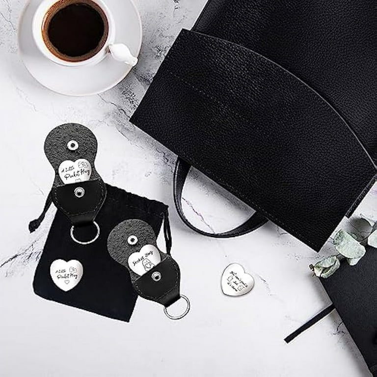 CREATCABIN Regalo Inspirador De Bolsillo Para Relaciones De Larga Distancia, Moneda De Doble Cara, Regalos Inspiradores Para Amigos, Mujeres, Hombres
