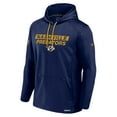 thumbnail image 2 of Men's Fanatics  Navy Nashville Predators Authentic Pro Rink Fleece Pullover Hoodie, 2 of 3