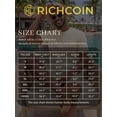 thumbnail image 7 of RICHCOIN Men's Ribbed Knit Crewneck T-Shirts Short Sleeve Textured Solid Casual Tee, 7 of 7