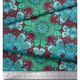 thumbnail image 3 of Soimoi Poly Georgette Fabric Mandala Kaleidoscope Decor Fabric Printed Yard 42 Inch Wide, 3 of 3