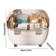 thumbnail image 3 of Caja de Almacenamiento de Lápiz Labial, a Prueba de Polvo, Tapa Transparente, Organizador de Cosméticos, Soporte de Maquillaje de Plástico Dorado y Plateado, Estante de Brillo de Labios de Mesa de Gr, 3 of 6