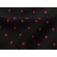 thumbnail image 1 of oneOone Viscose Jersey Fabric Strawberry Fruit Print Sewing Fabric BTY 60 Inch Wide, 1 of 4