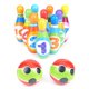 thumbnail image 1 of Juego de bolas de bolos Ticfox para niños diseño elevado, 1 of 9