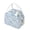 Blue, variant on Btomtd Lunch Box for Women, Floral Pattern Insulated Portable Lunch Bag, Large Capacity Lunch Tote for Students, Office, Picnic, Outdoor, Blue