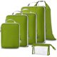 thumbnail image 1 of Juego de 6 Bolsas Organizadoras de Viaje con Compresión, Organizadores de Viaje para Equipaje con Bolsa para Ropa Sucia y Bolsa de Aseo Transparente, 1 of 4