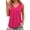 Rose Pink, variant on MOYIKO Tank Tops for Women V Neck Sleeveless Tops Summer Trendy Dressy Casual Flowy Shirts Loose Fit