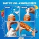 thumbnail image 4 of Botella Deportiva para Beber con Empuñadura Naranja Cirkul 650 ml con Tapa Deportiva, 4 of 9