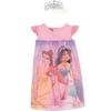 Disney-Girl's Princess Nightgown with Tiara