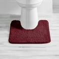thumbnail image 4 of Mainstays Basic Polyester Contour Bath Rug, Red, 20" x 22", 4 of 8
