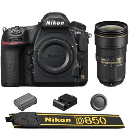 Nikon D850 DSLR Camera + AF:S NIKKOR 24:70mm f/2.8E ED VR Lens