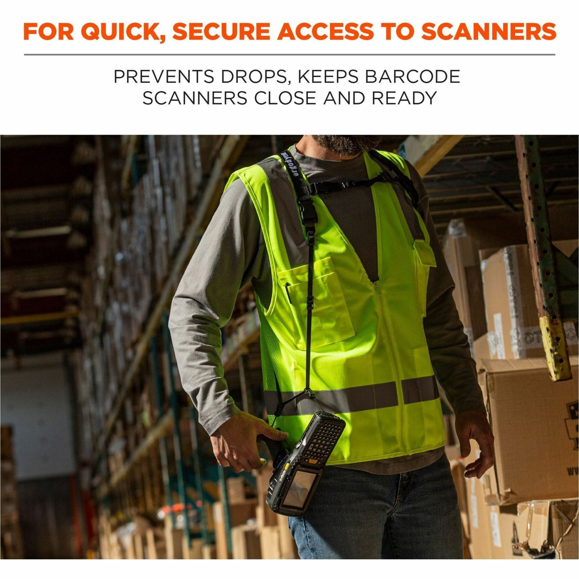 Ergodyne 3132 Bar-code Scanner Harness + Lanyard
