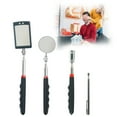 thumbnail image 2 of Pickup Tool Set for Men with Magnetic Grabber Flexible Led Light Inspection Mirror Mechanic Garage Workshop Gadgets, 4Pcs Set, 2 of 7