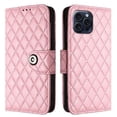 thumbnail image 2 of compatible iPhone 15 Plus Rhombic Texture Flip Leather Phone Case with Lanyard Cheap and fine, 2 of 5