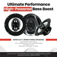 thumbnail image 2 of Boss Audio 2 x NX654 Onyx 6.5" 400W 4-Way Car Audio Coaxial Stereo Speakers, 2 of 12