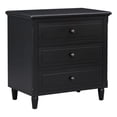 thumbnail image 3 of U_STYLE 3-Drawer Nightstand Storage Wood Cabinet (As Same As WF297663AAB), 3 of 8