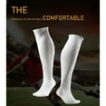 thumbnail image 4 of Couver Unisex Polyester Soccer Knee High Sports Athletic Socks, Like Portugal Green Medium, 4 of 8