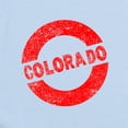 thumbnail image 2 of CafePress - Rubber Ink Stamp Colorado Body Suit - Baby Light Bodysuit, Size Newborn - 24 Months, 2 of 4