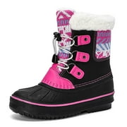 Eashi Toddlers Kids Boys Girls Winter Snow Boots Waterproof Outdoor Shoes Size 1-13