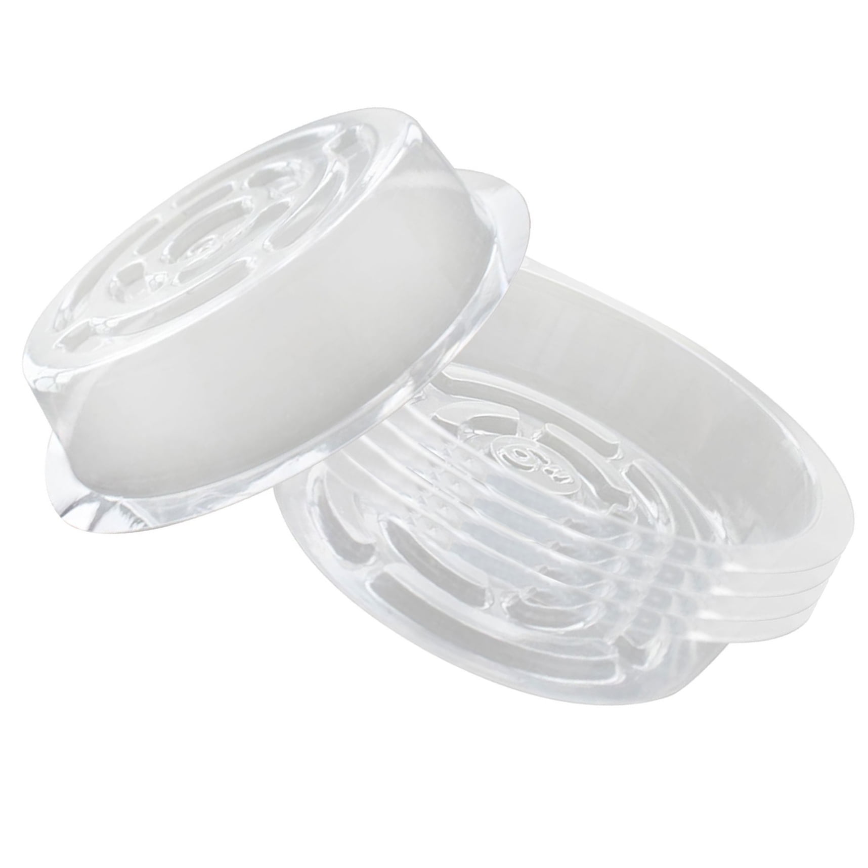 5 Pack Clear Plant Water Tray Saucer Drip Trays for Indoors Outdoors, 6