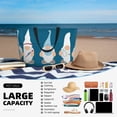 thumbnail image 5 of Balery Nurse Doctor Gnomes Beach Travel Bag - Water-Resistant, Large Capacity Lightweight Tote with 7 Pockets for Women and Men - Perfect for Beach, Pool, Gym, and Travel, 5 of 7