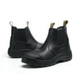 thumbnail image 2 of HANDMEN Work Boots For Men, Steel Toe Waterproof Slip Resistant Anti-static Puncture-proof Work Shoes, LV822, 12EE, 2 of 6