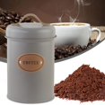thumbnail image 1 of Recipiente para café Soledad Tarro para especias y almacenamiento de granos de café con tapa hermética gris, 1 of 10