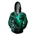 thumbnail image 5 of Sudadera con capucha y cremallera con estampados de moda para hombre, ropa para hombre, sudadera con cremallera para hombre, sudadera con capucha y cremallera con estampado digital 3D, sudadera con es, 5 of 5