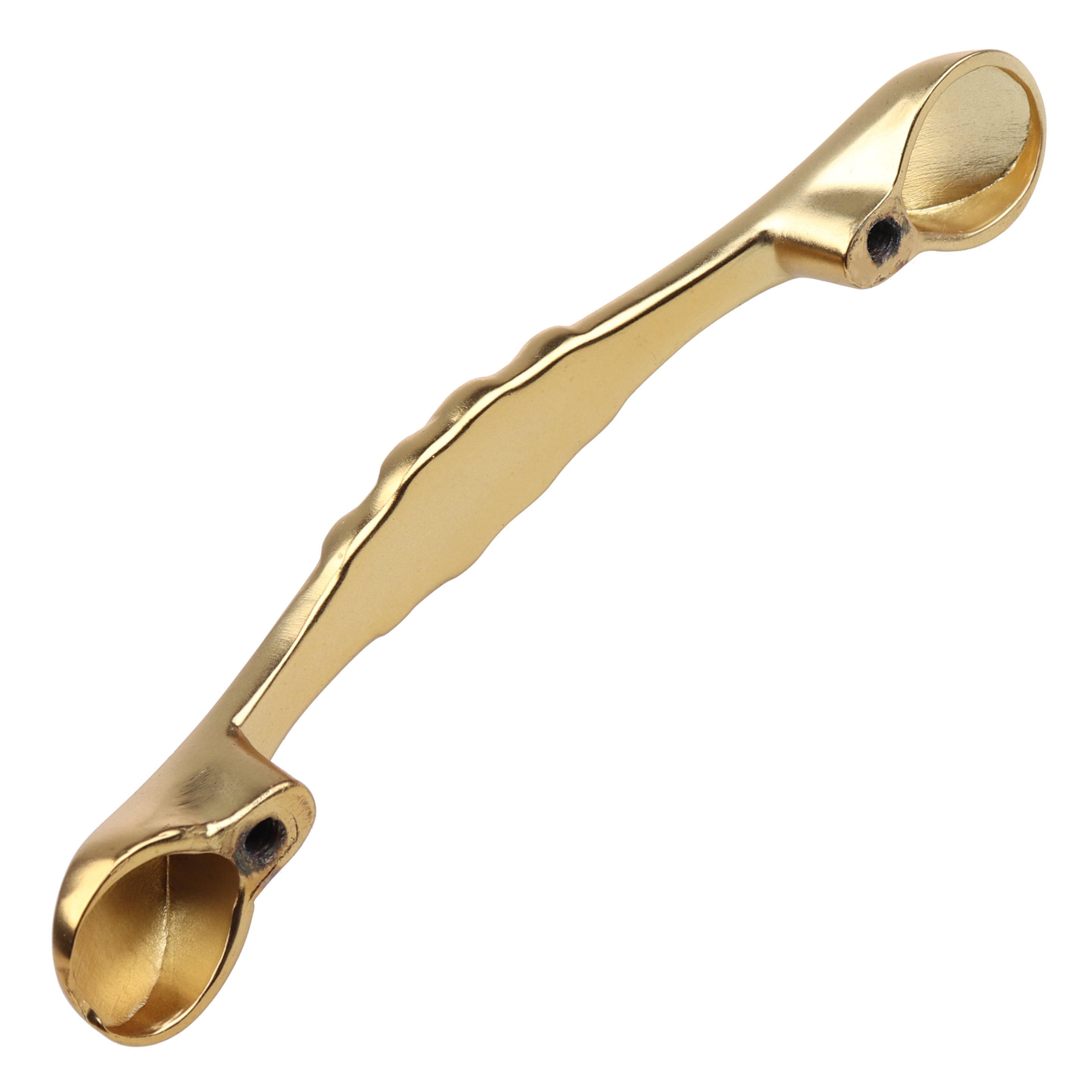 GlideRite 3 in. Center Classic Braided Cabinet Hardware Pull Handles, Brass Gold, Pack of 25