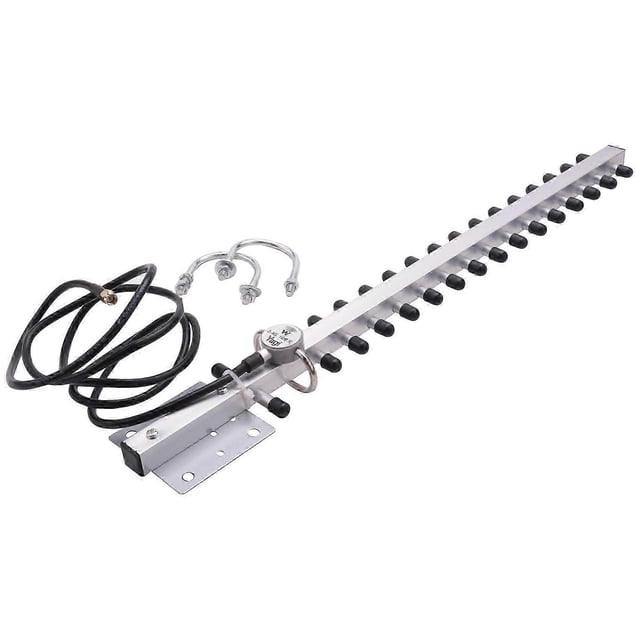 2.4Ghz Wifi Antenna 25Dbi Rp Sma Outdoor Wireless Yagi Antenna Directional Booster Amplifier Modem C