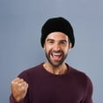 thumbnail image 4 of Moluckfu Gorro Moderno Negro Para Con Función Cortaviento Y Uso En Exteriores, 4 of 8