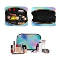thumbnail image 5 of 3-Piece Travel Toiletry Bag Set, Hanging Wash Bag with Makeup Bag & Brush Case,Waterproof Cosmetic Organizer for Travel, Gym & Home Dreamy Pastel Splatter Design, 5 of 10