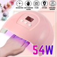 thumbnail image 2 of 54W 18LED Smart Infrared UV Sunlight Nail Dryer Lamp Gel Polish Curing, 2 of 11