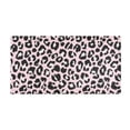 thumbnail image 2 of Haosy Pink Leopard Bathroom Rugs Non Slip Absorbent Soft Plush Quick Dry Bath Mat, 39"x20", 2 of 8
