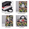 thumbnail image 4 of Naloa Butterfly Wild Insect Print Lightweight DayBackpack Suitable for school, work, shopping, travel, etc., 4 of 5