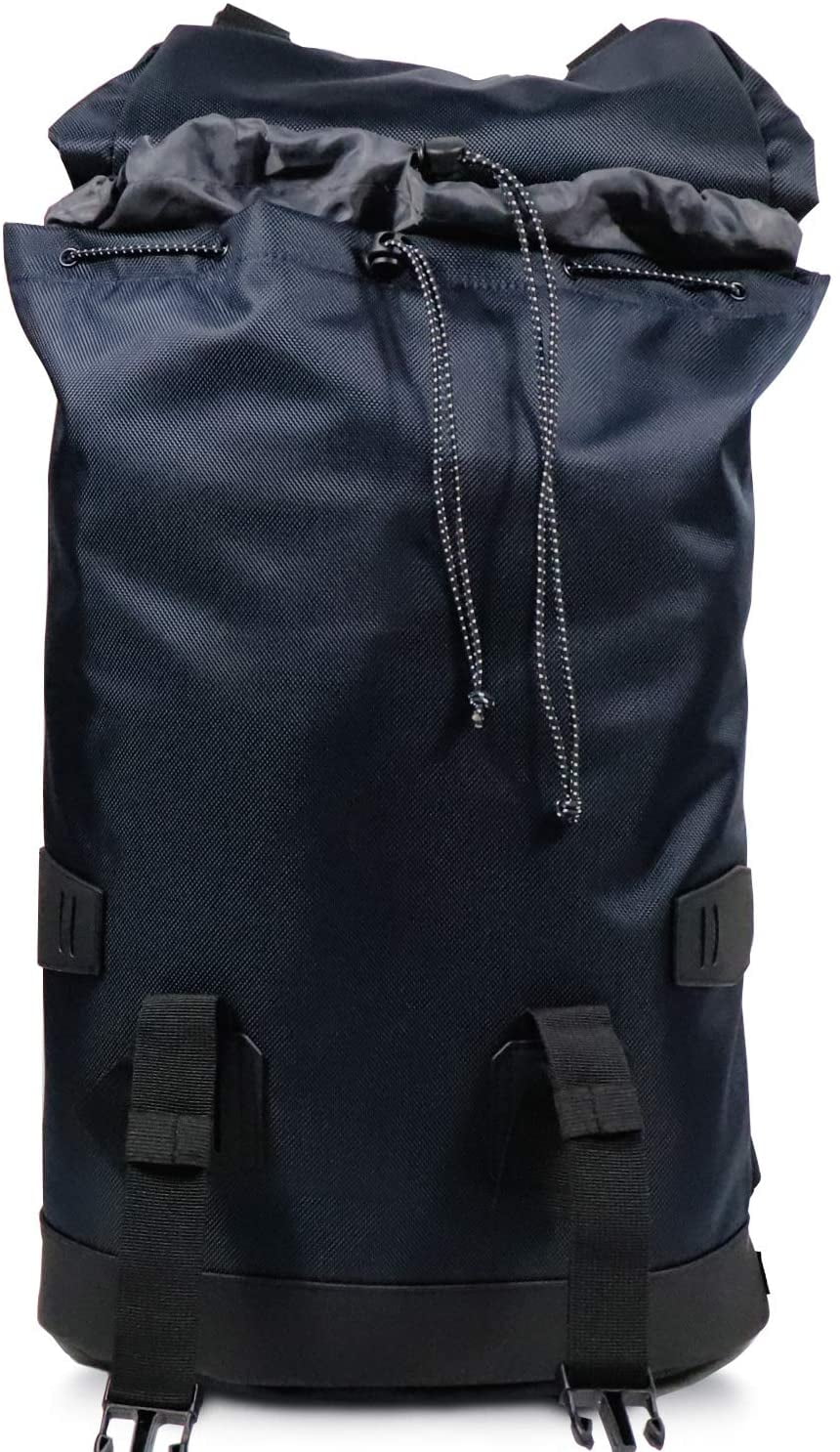 Travel Laptop Carry on Rucksack Backpack, Lightweight Durable Water Resistant Bag for Work School College, Gifts for Men and Women, Fits 15.6 inch Notebook (Navy/Black)