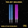 thumbnail image 4 of Juego de palillos ChopSabers Light Saber, 2 pares, rojo y morado, 4 of 6