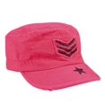 thumbnail image 2 of Rothco 507 Women Vintage Stripes & Stars Adjustable Fatigue Caps, Pink, 2 of 2