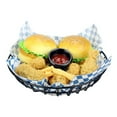 thumbnail image 3 of Cestas para servir papas fritas Sunnimix 2x S Metal Cestas De Comida Rápida Restaurante, 3 of 8