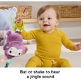 thumbnail image 3 of Cochecito Fisher-Price Sing & Go Purple Monkey para recién nacidos, 3 of 6