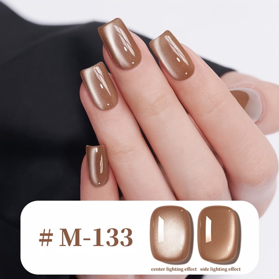 XEIJAYI 15ml Holographic Magnetic Cat Eye Gel Polish - Reflective Shimmer Nail Art With Alcohol-Free/LED Soak-Off Gel For Salon & DIY, Japanese-Korean Style Nail Designs, Nail Care, DIY Nail Design