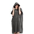 thumbnail image 1 of LLC Microfiber Changing Robe for Women and Men - Oversized Surf Poncho with Hood for Home, Beach, and Swimming, 1 of 4