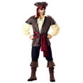 thumbnail image 2 of Rustic Pirate Adult Halloween Costume, 2 of 9