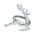 thumbnail image 5 of FRCOLOR 8 PCS Elk Deer Napkin Rings Table Decorative Ornament for Christmas Wedding Parties Everyday Use (Silver), 5 of 6